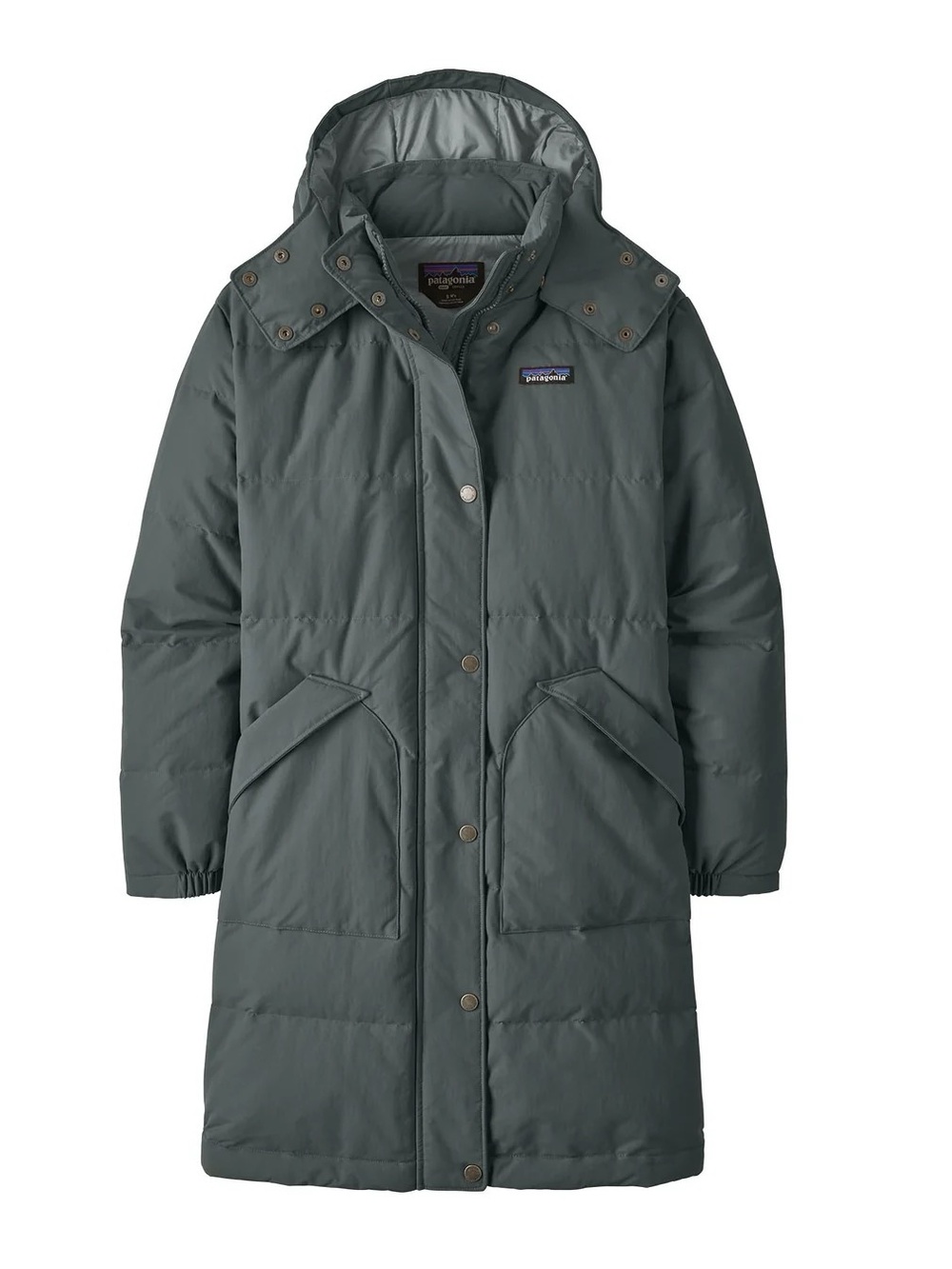 Patagonia Women’s Downdrift Parka in Nouveau Green XS